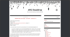 Desktop Screenshot of deaddrop.wonderweasels.org